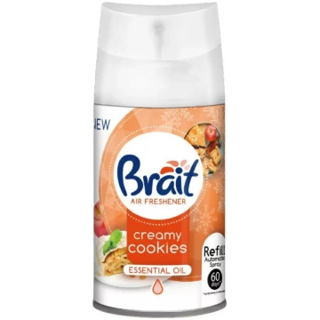 Gaisa atsvaidzinātāja balons Brait Creamy Cookies 