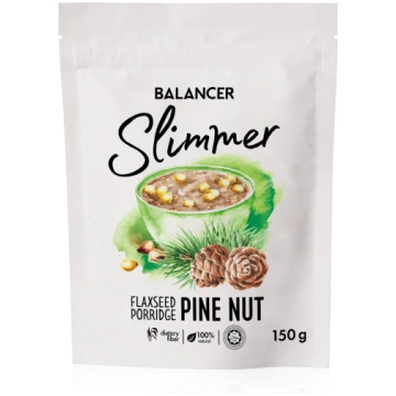 Dabīga linsēklu putra Slimmer ar ciedru riekstiem,