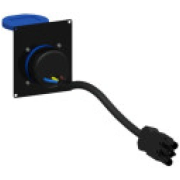 Caymon panelis ar Schuko CAYMON CASY285F/B izejas 