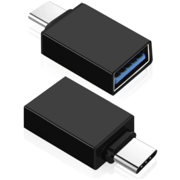 Adapteris Type C - USB 3 . 0 black Nav norādīts