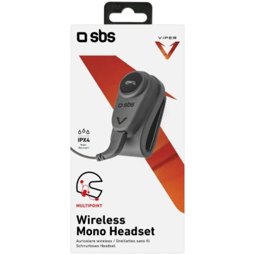 SBS TEEARSETMONOMOTOBTK mono bezvadu austiņu kompl