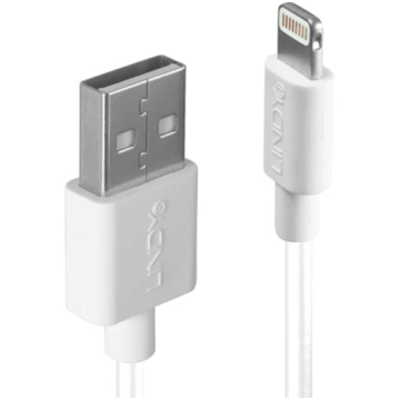 Lindy 0.5m USB to Lightning Cable white 31325