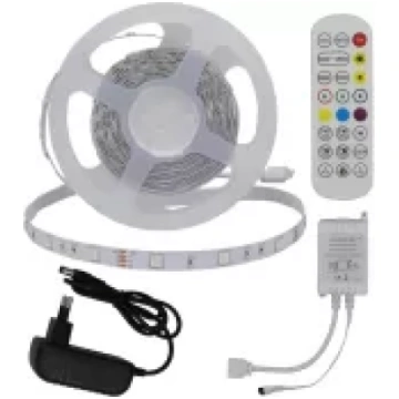 LED sloksnes komplekta adapteris IR kontrolieris R