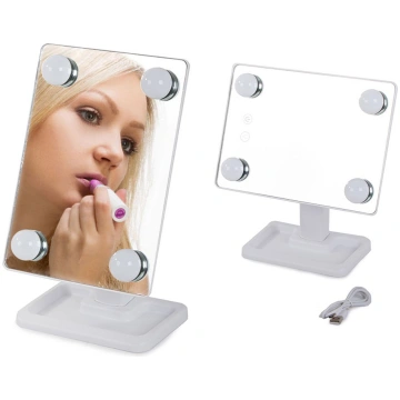 Makeup Kosmētisks Spogulis ar LED Apgaismojumu un 