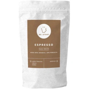 Kafijas pupiņas ESPRESSO 80/20 1 kg, RE:START RE:S