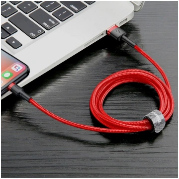 Baseus Cafule USB Lightning cable 2.4A 1m (black a