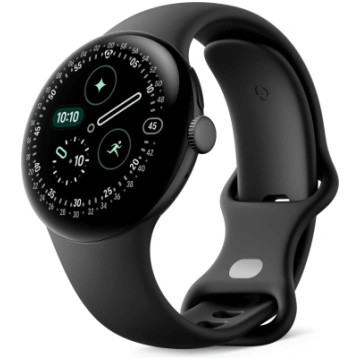Google Pixel Watch 4, 41 mm, melna - Viedpulksteni