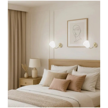 Sienas lampa ActiveJet AJE-EMILY 1P Gold, E27 pama