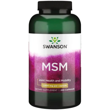 Swanson SWANSON MSM 1000 mg - 240 kapsulas