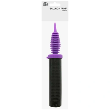 Balonu pumpis universāls GoDan, melna krās./violet