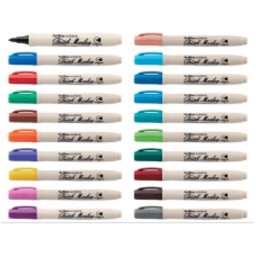 Marķieris ARTLINE SUPREME Brush, melna 32856 06 32