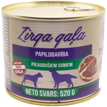 Zirga Gaļa - Konservi Suņiem 520 g Bio Raw Pet Foo