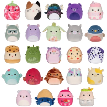 Mīkstā rotaļlieta Squishmallows Micromallows, (krā