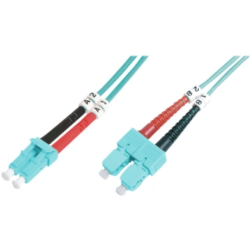 DIGITUS Fiber Optic Multimode Patch Cord, OM 3, LC