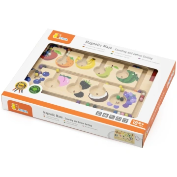 Magnētiskā spēle, labirints VIGA Counting And Colo