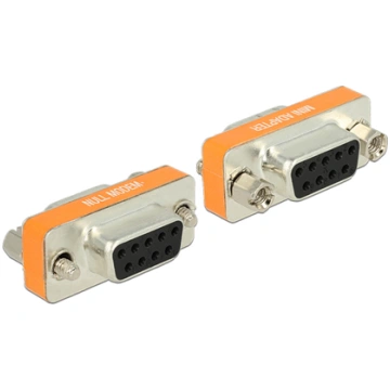Delock D-Sub 9 pin female > female Null Modem Gend