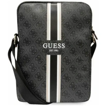 Guess 4G Stripes planšetes soma 10" – melna