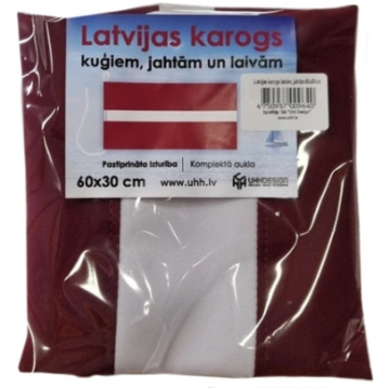 Latvijas karogs 30x60cm kuģiem/jahtām/laivām