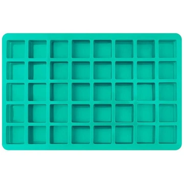 40 Cavity Rectangle Silicone Candy Molds Medium Na