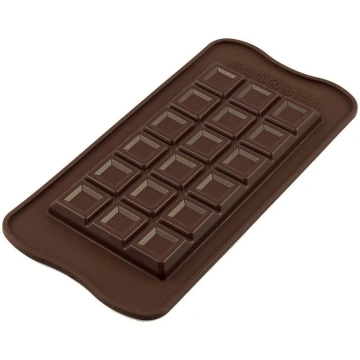 Silikona forma šokolādei Silikomart, 91 ml, brūna