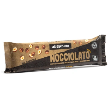 Nocciolato dark - cioccolato gianduia e nocciole i
