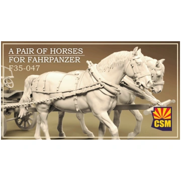 1:35 Copper State Models F35-047 - A pair of horse