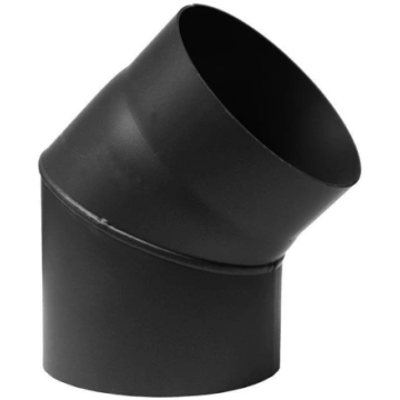 Melno dūmvadu līkums 45° Parkanex D200 mm