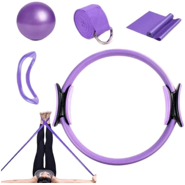 Pilates riņķa un bumbas komplekts, Pilates komplek