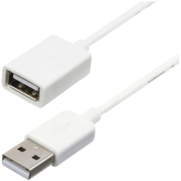 StarTech 1m White USB 2.0 Extension Cable Cord - A