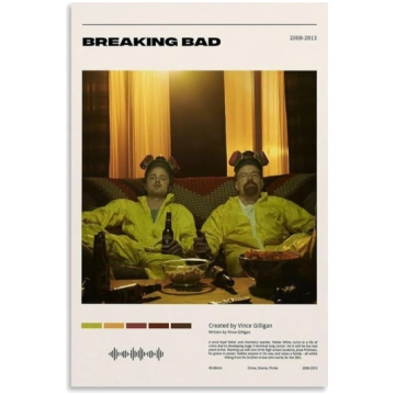 Yunneat Breaking Bad Movie Plakāts Dekoratīvie Gle