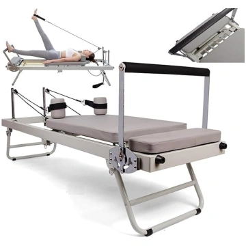 Saliekamais Pilates Reformer ar piederumiem – kast