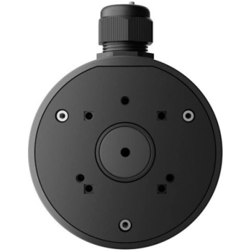 Kronšteins JunctionBox (118) montāžas kārba melns 
