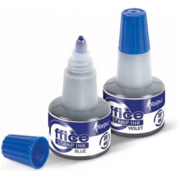 Zīmogu tinte FORPUS, 30 ml melna 650-02425