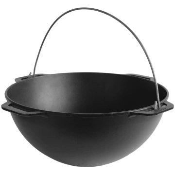 Āzijas čuguna katls, 15 L, ar čuguna vāku 400mm