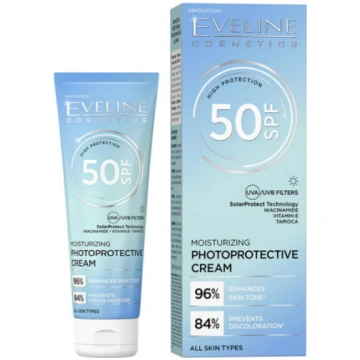 Eveline Cosmetics SPF50 Photoprotective mitrinošs 