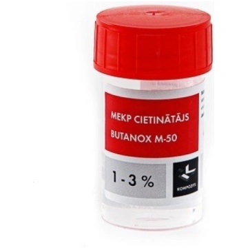 Sveķu un gelkoutu cietinātājs Butanox M50 - 500 g