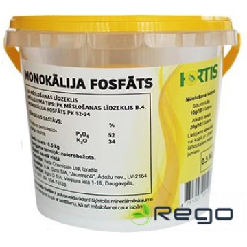 Monokālijas fosfāts 0.5kg