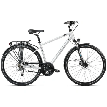 Velosipēds Romet Wagant 4 2025 sudraba- melns-23" 