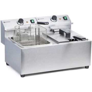 Mastercook fritēšanas katls 7kW 230V 2 x 8L - Hend
