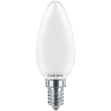LAMPADINA CANDELA SATEN DIMMERABILE 6W E14 3000K L