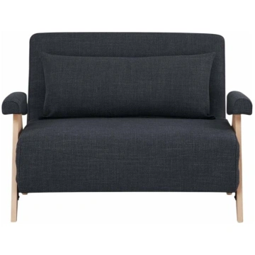 Dīvāns-gulta Homla Calore Basic, pelēka krās., 90 