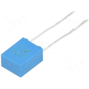 Capacitor: polyester | 0.1uF | 160VAC | 250VDC | 5