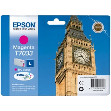 C13T70334010 Tinte Epson T703 magenta L | 800pgs |