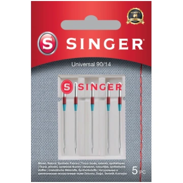 Singer Universal Needle for Woven Fabrics 90/14 5P