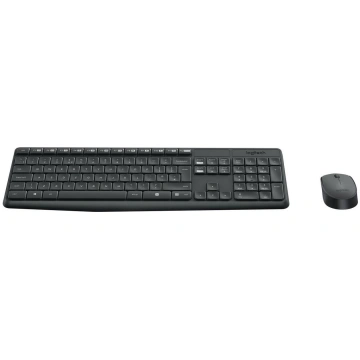 LOGITECH MK235 Combo Gray, Wireless Mouse-Keyboard