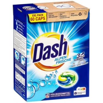Dash Universal Alpen Frische 3-в-1 60 kapsulas Vāc
