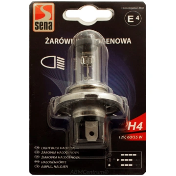 Auto spuldze, halogēna SENA H4 60/55W 12V