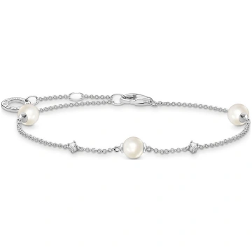 Thomas Sabo - Bracelet Pearls And White Stones - i