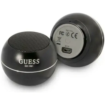Guess Bluetooth skaļrunis mini Melns