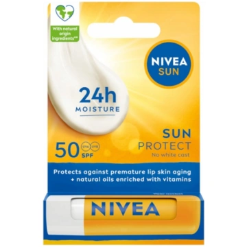 Līdzeklis iedeguma kopšanai lūpām Nivea Sun Protec
